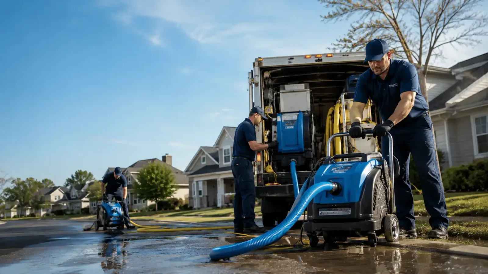 Flood Damage Cleanup in Grant Park, IL